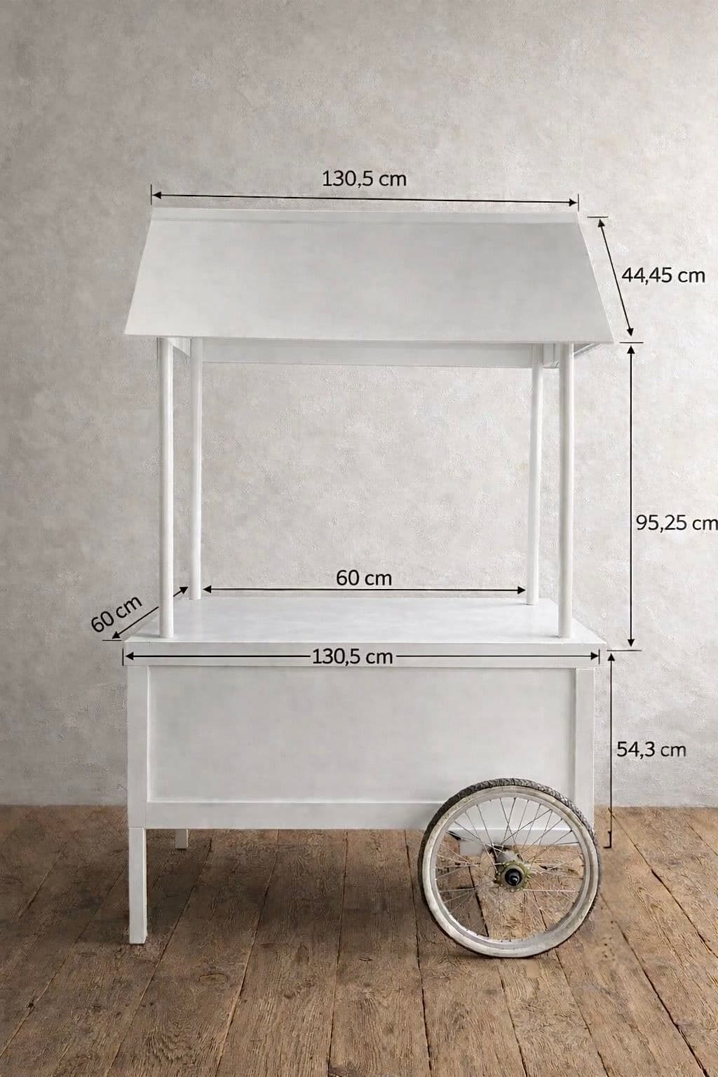 Cart dimensions and measurements