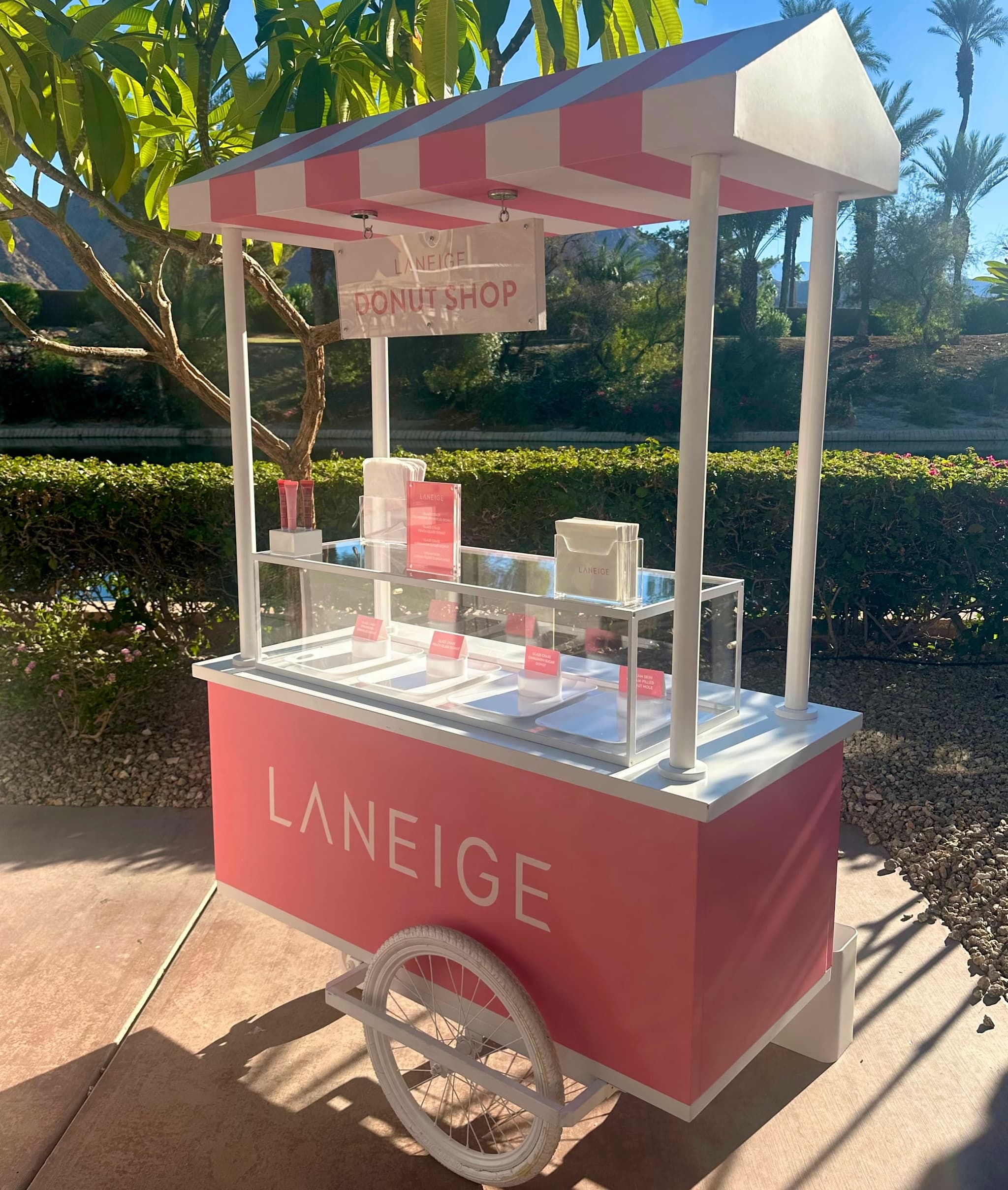 Laneige Donut Shop - Premium Pastry Cart