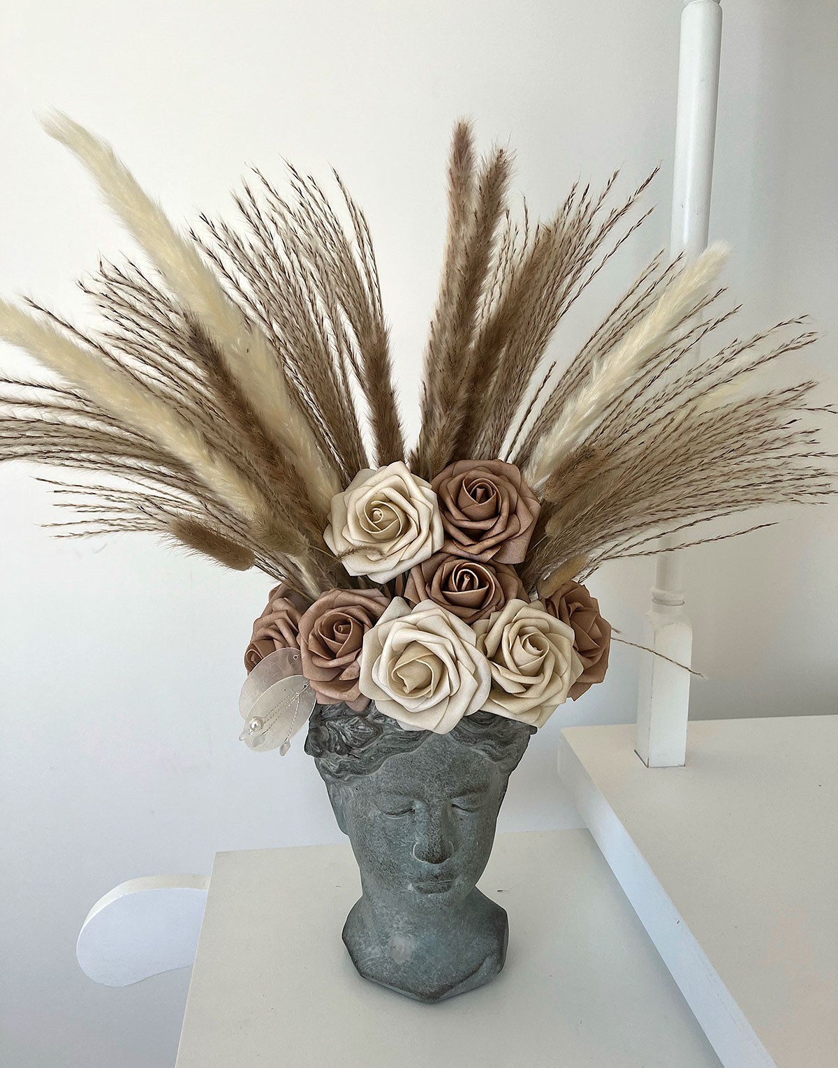 bohemian-head-vase